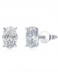 BELLEZZA Miniature Oval Cut Earrings