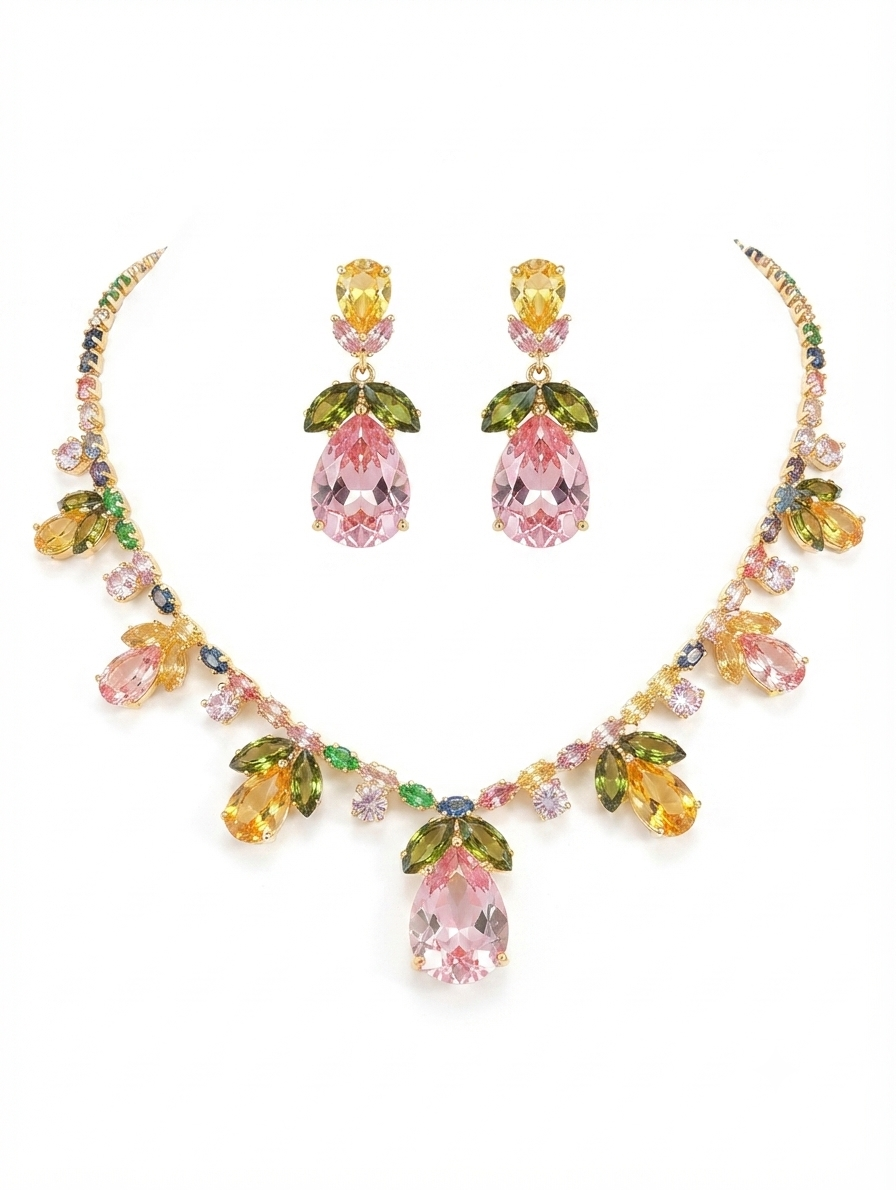 CHERIE Colourful Jewellery Set