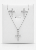 RADIANT FAITH Crucifix Necklace Set