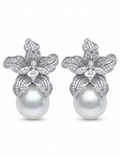 ORCHIDEA Floral stud Earring