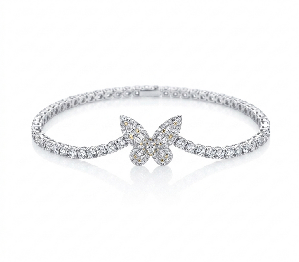 MONARCH Butterfly Tennis Bracelet
