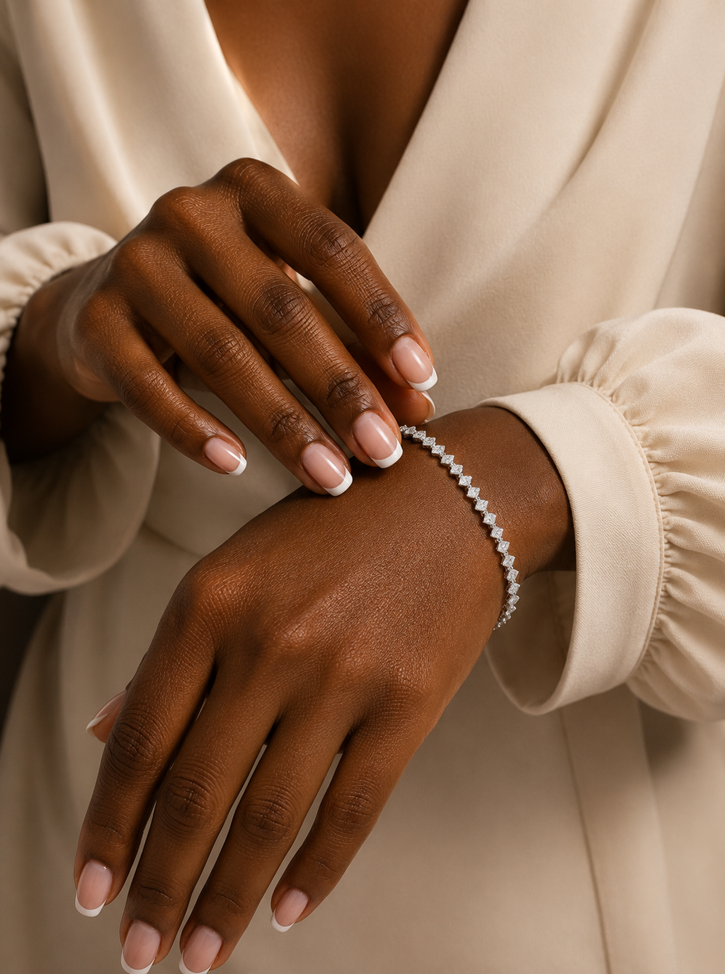 HERMOSA mini Marquise Tennis Bracelet