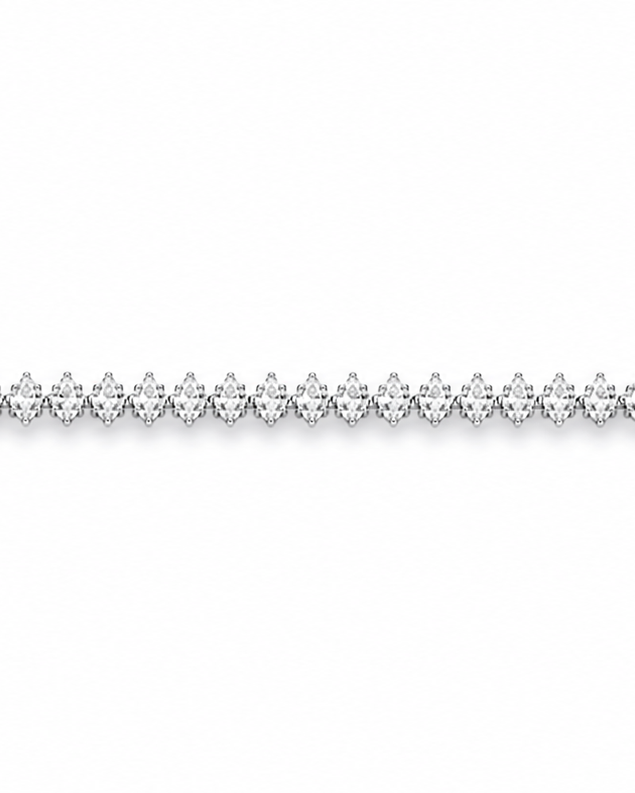 HERMOSA mini Marquise Tennis Bracelet