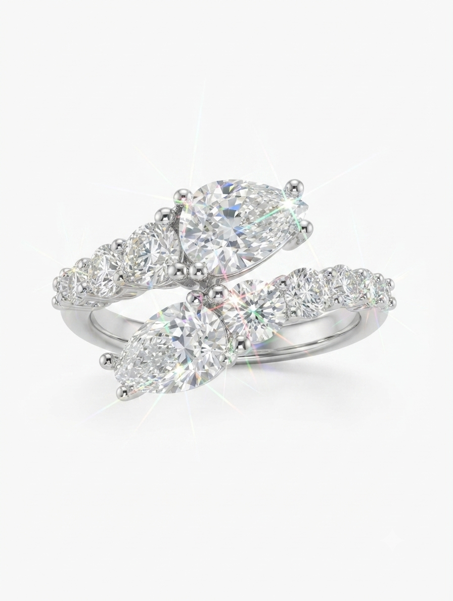 ZURI Teardrop Ring